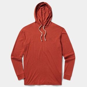 Duck Camp Original Bamboo‎ Hoodie in Snapper Red